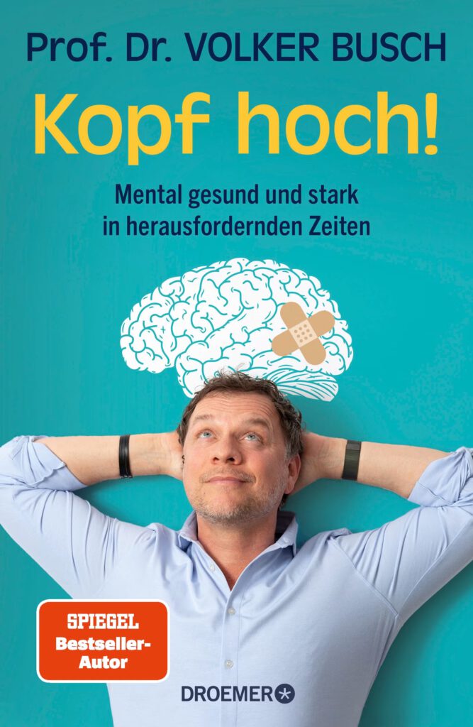 Buchcover "Kopf hoch" von Prof. Volker Busch.